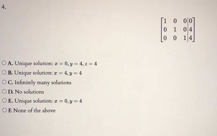 Solved they're all part of the same problem, please do all 4 | Chegg.com