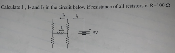 Solved Calculate 11, 12 and 13 in the circuit below if | Chegg.com