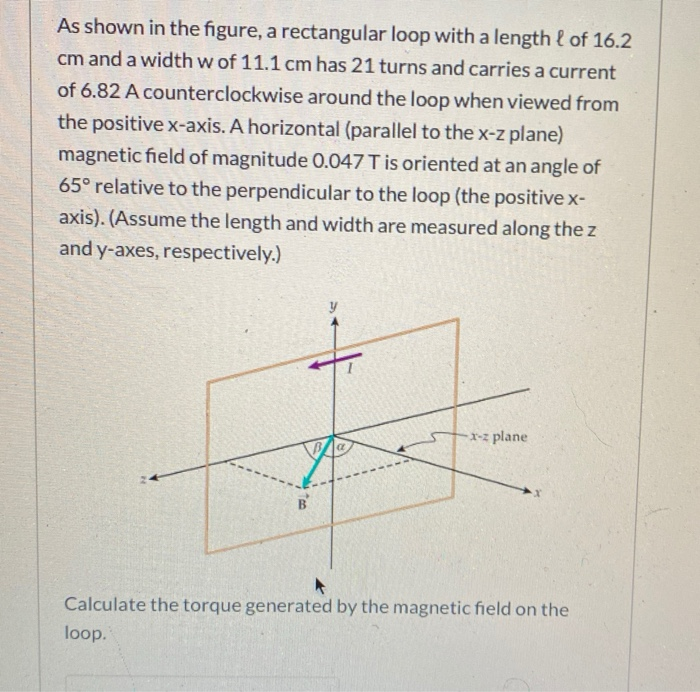 Solved As shown in the figure, a rectangular loop with a | Chegg.com