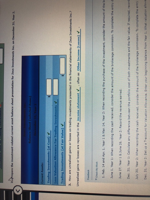 Solved Zeus Investments Inc. is a regional investment