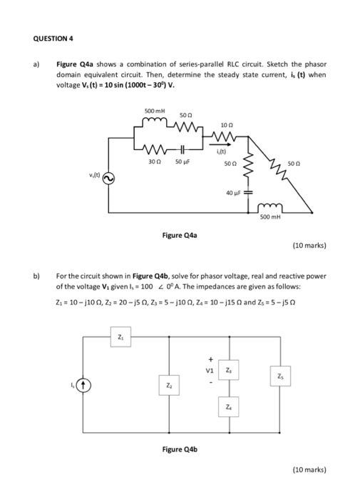 Solved QUESTION 4 a) Figure Q4a shows a combination of | Chegg.com