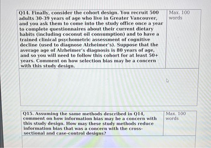 Solved Imagine you have been asked to help design an | Chegg.com