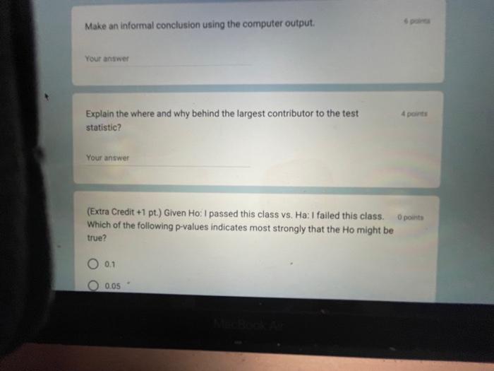 Solved To see if seasonal preferences are associated with | Chegg.com