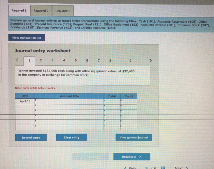 Journal Entry Problems And Solutions Format Examples