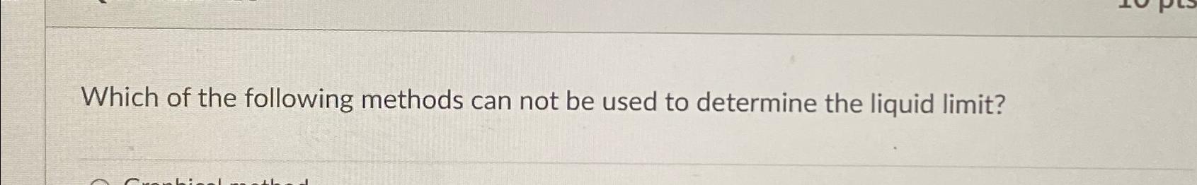 Solved Which of the following methods can not be used to | Chegg.com