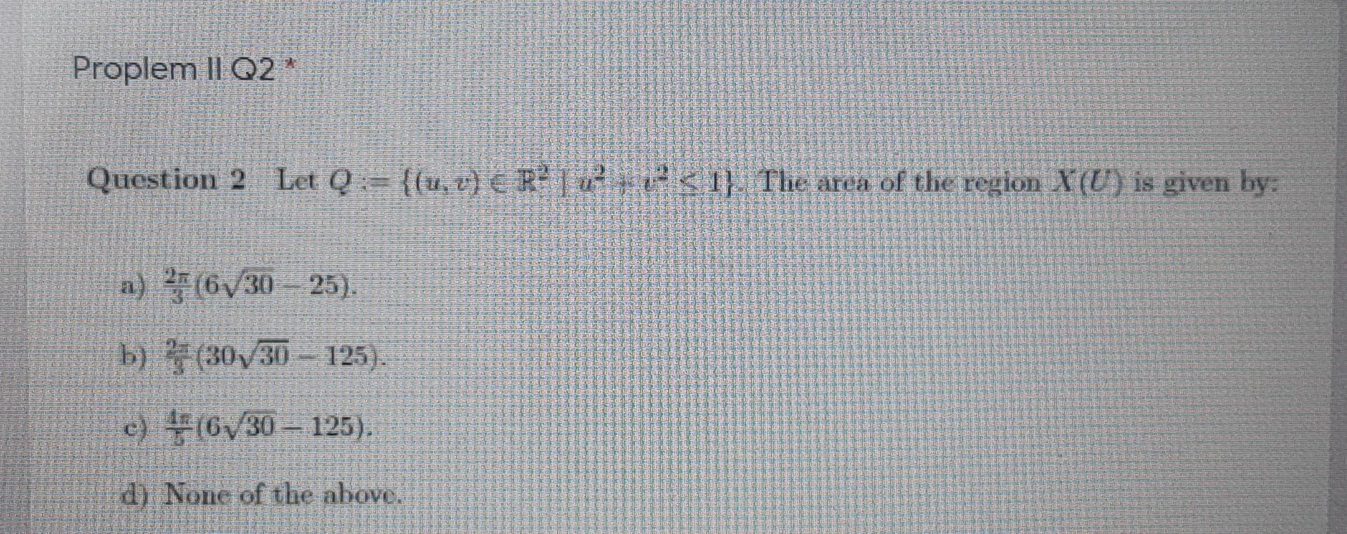 Solved Differential Geometry Please solve all 3 MCQs. Please