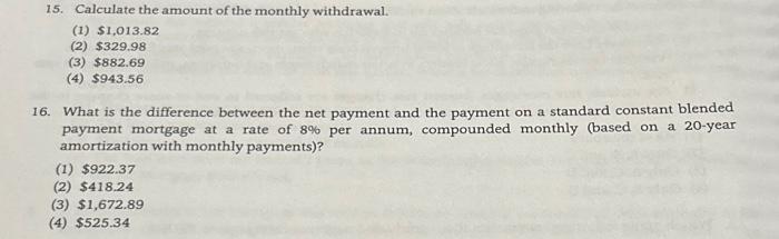 Solved THE NEXT THREE (3) QUESTIONS ARE BASED ON THE | Chegg.com