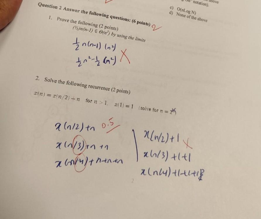 Solved Solve Forward EliminationQuestion 2 Answer the | Chegg.com