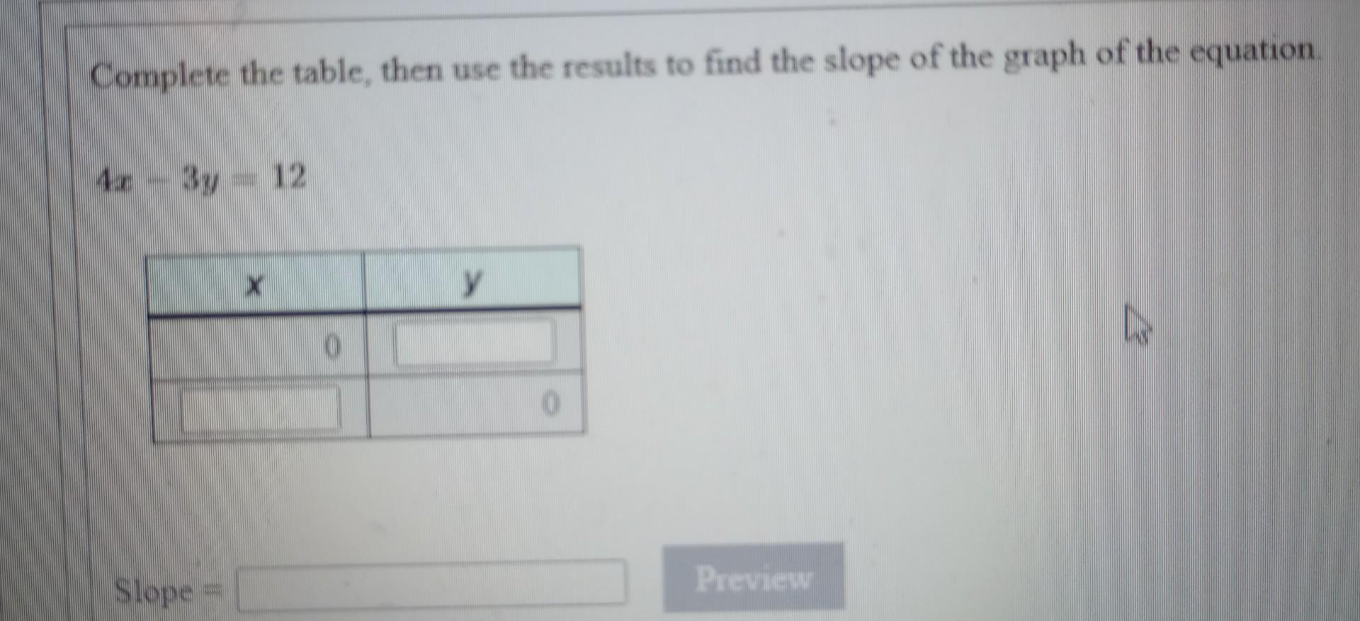 Solved Complete the table, then use the results to find the | Chegg.com