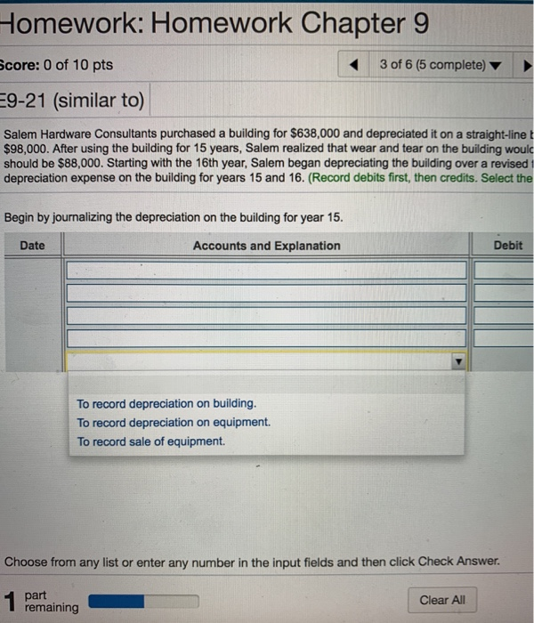 Solved Save Homework: Homework Chapter 9 Score: 0 of 10 pts | Chegg.com