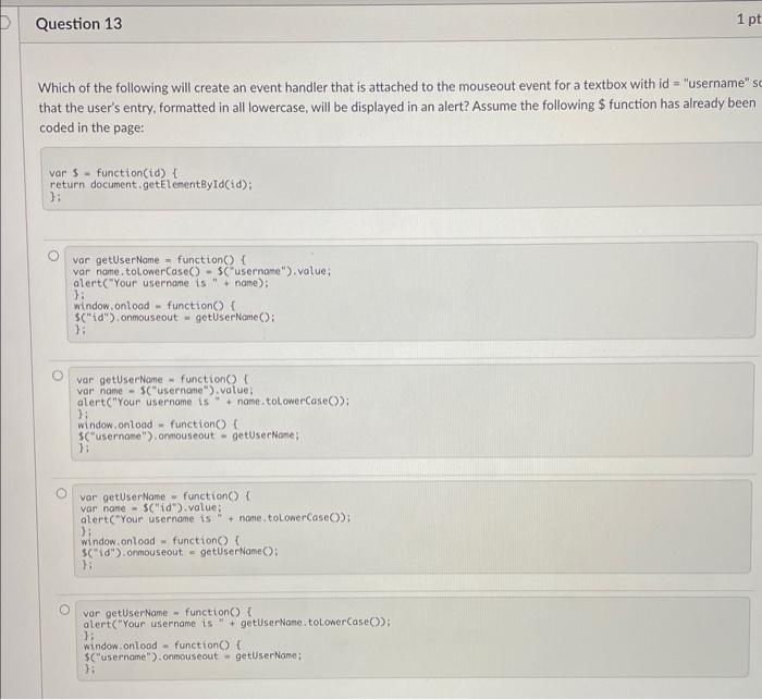 Solved As window is the global object of JavaScript, it is | Chegg.com