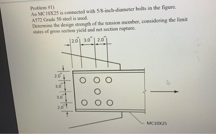 Solved Problem #1) An MC10X25 is connected with | Chegg.com