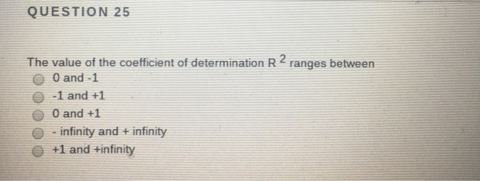 Solved QUESTION 23 The least squares method for linear | Chegg.com
