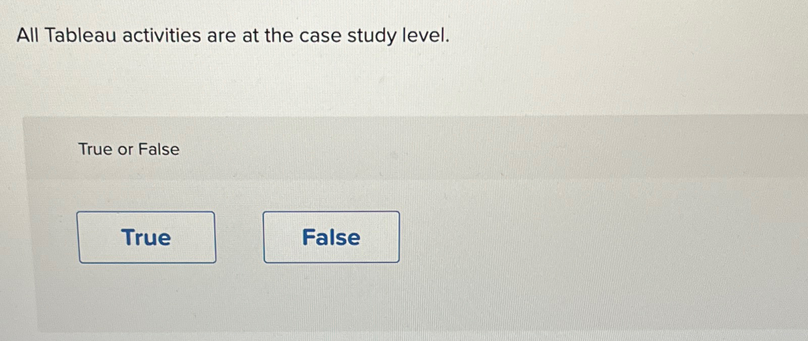 Solved All Tableau activities are at the case study | Chegg.com