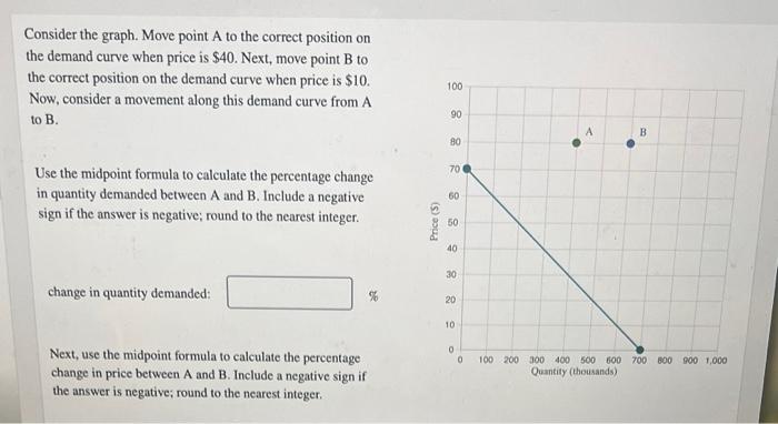 [Solved]: Consider The Graph. Move Point A To The Correct P