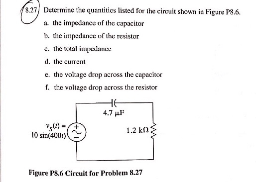 Solved Determine the quantities listed for the circuit shown | Chegg.com