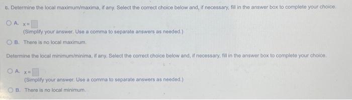 Solved Answer the following questions about the function | Chegg.com