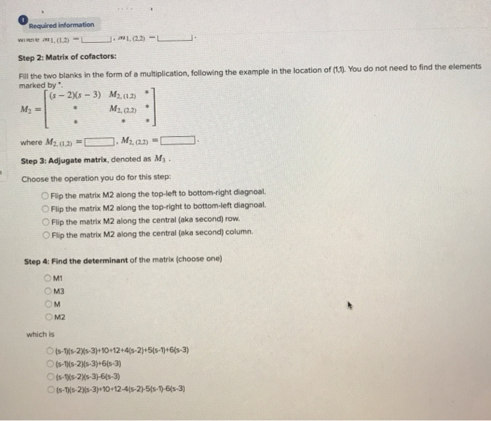 Solved Required information A system is described by the | Chegg.com