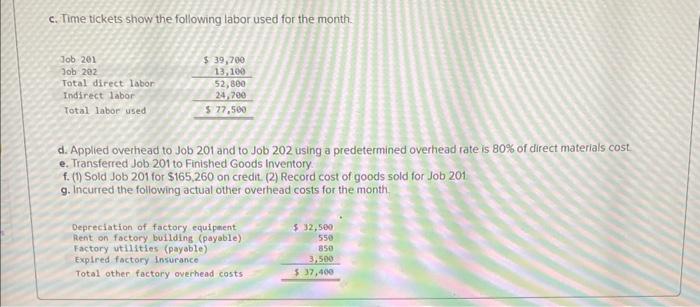 solved-1-prepare-a-job-cost-sheet-for-job-201-and-job-202-chegg