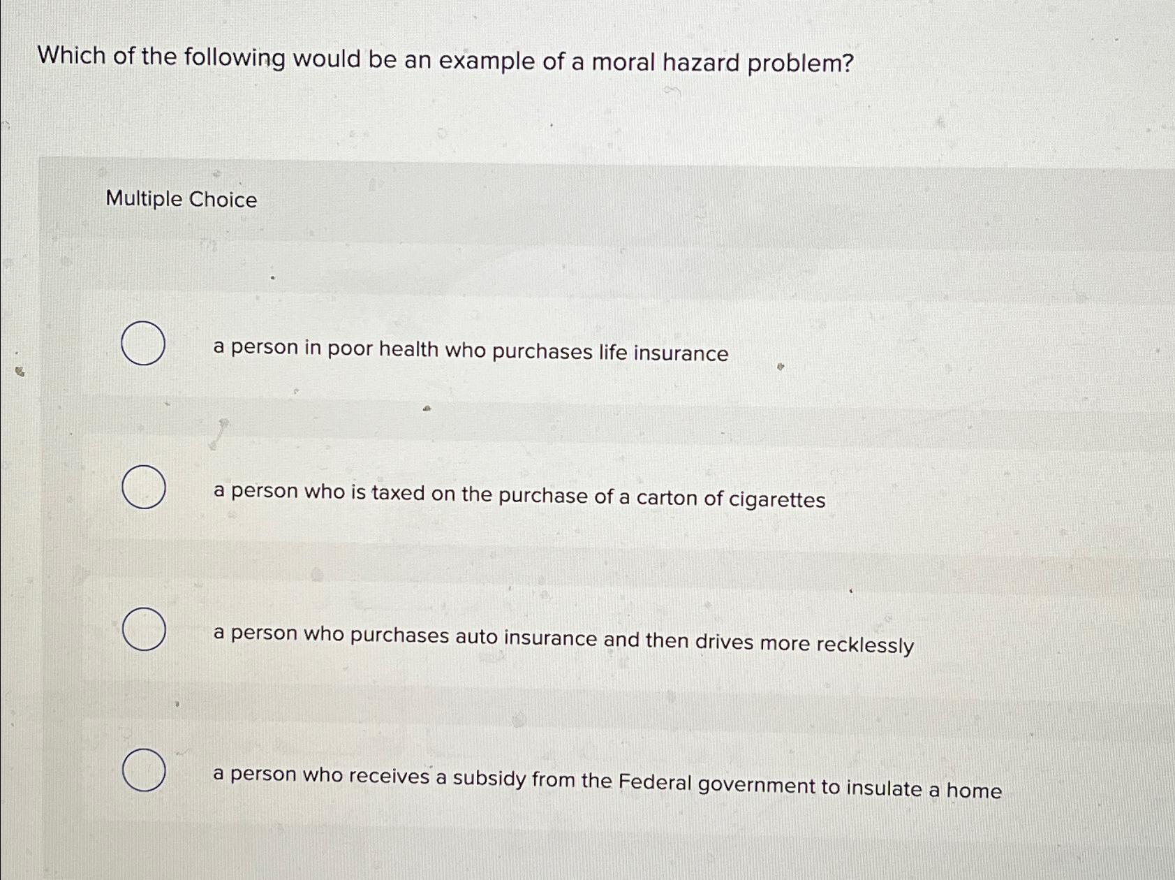 solved-which-of-the-following-would-be-an-example-of-a-moral-chegg