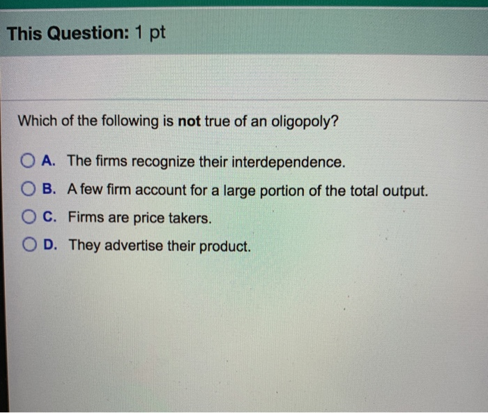 Solved This Question 1 pt Which of the following is not