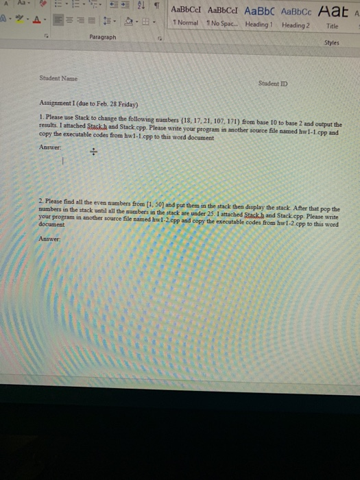 Solved Can I get help with both questions? /*-- | Chegg.com