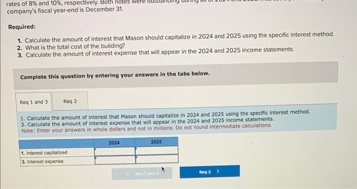 Solved On January 1 2024 The Mason Manufacturing Company Chegg Com   Image