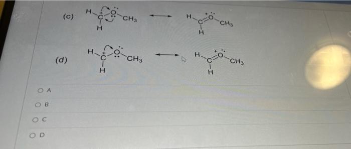 Solved For structures A and B which of the following curved | Chegg.com