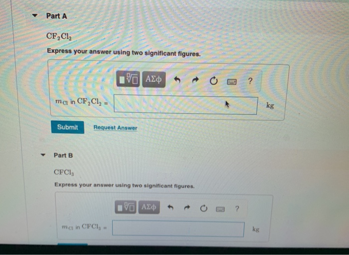 Solved Part A CF,CI, Express your answer using two | Chegg.com