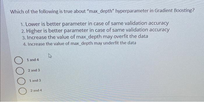 Solved Which of the following is true about 