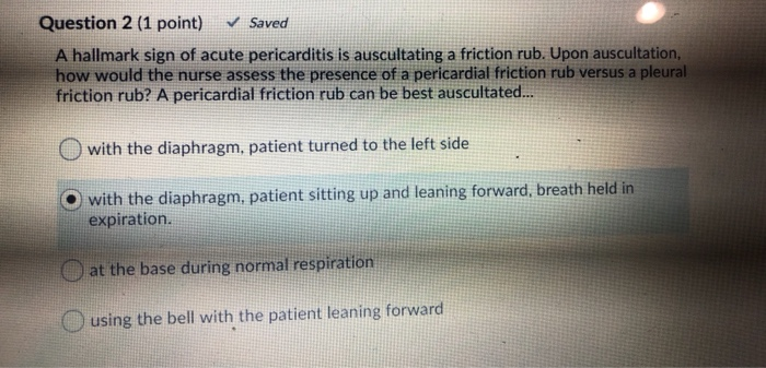 Pericardial Effusion