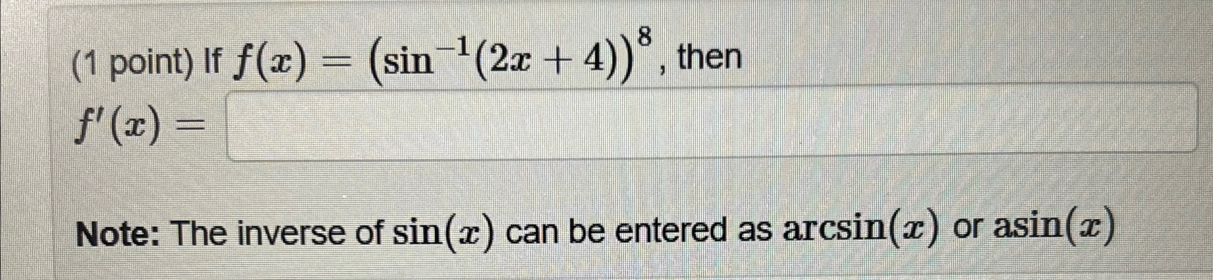 sin inverse 1 x 2 sin inverse x is equal to