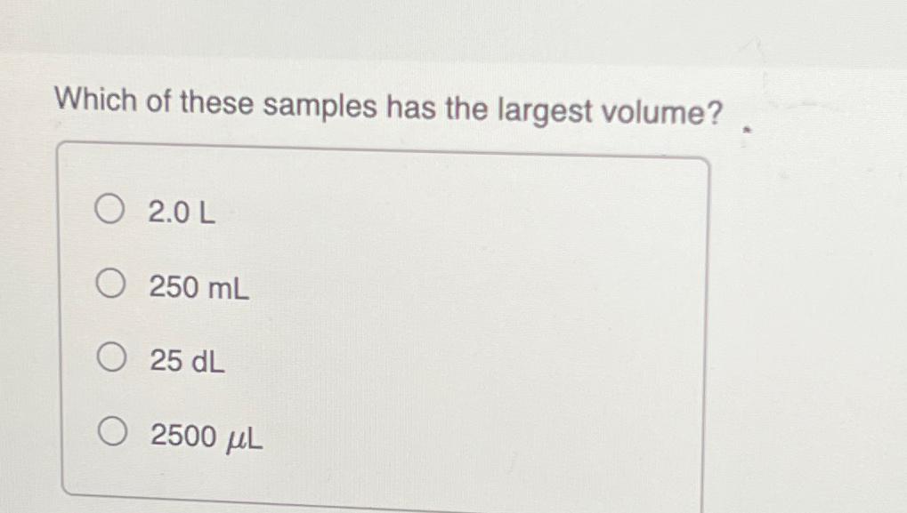 solved-which-of-these-samples-has-the-largest-chegg