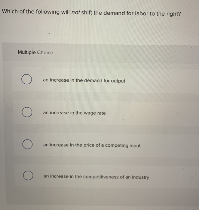 solved-which-of-the-following-will-not-shift-the-demand-for-chegg