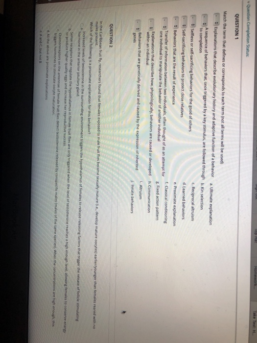 Solved Take Test: Question Completion Status: QUESTION 1 | Chegg.com
