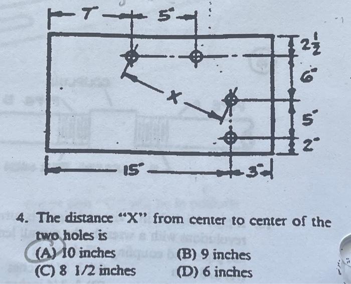 Solved 4. The distance 