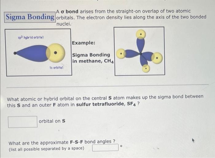 Solved A o bond arises from the straight-on overlap of two | Chegg.com