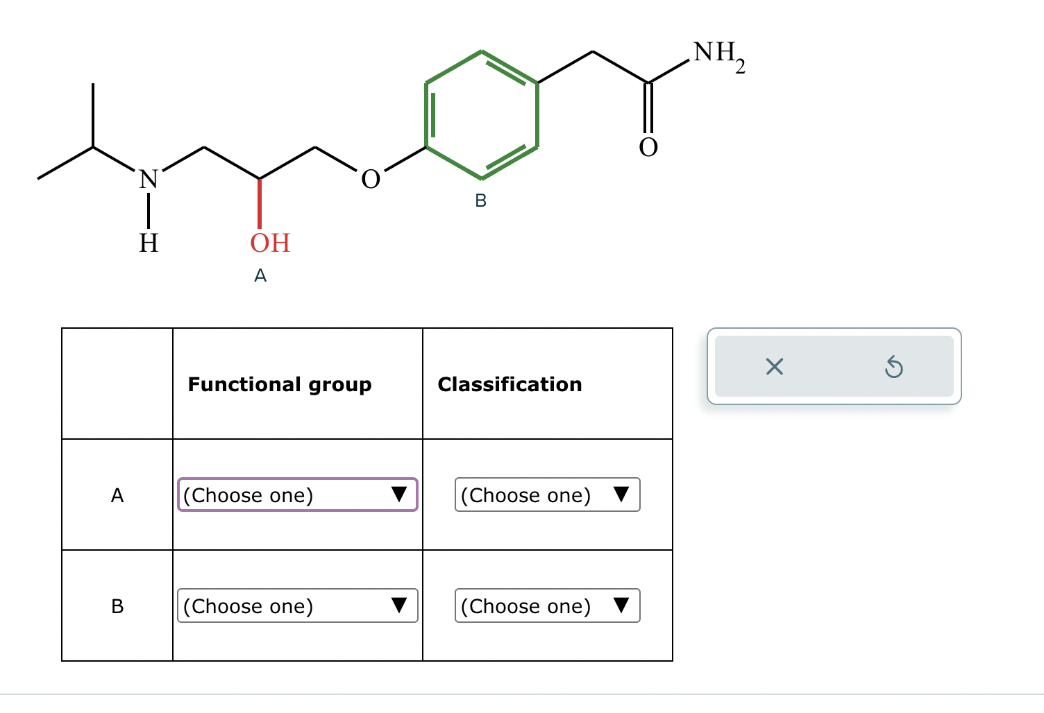 Solved Complete the tables by providing the names of the | Chegg.com
