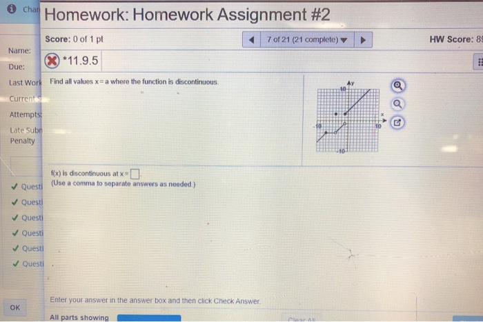 Solved Chan Homework: Homework Assignment #2 7 of 21 (21 | Chegg.com