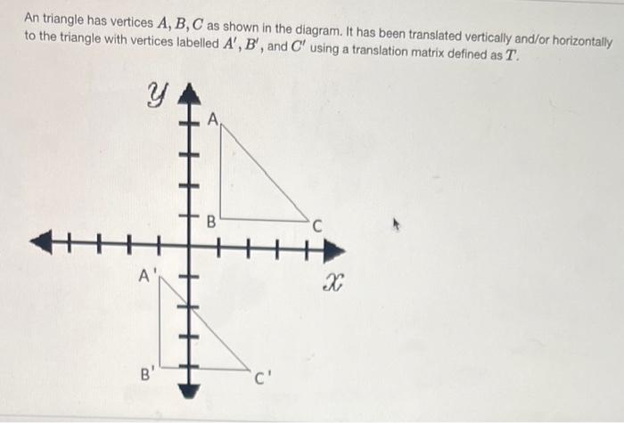 Solved An Triangle Has Vertices A, B, C As Shown In The | Chegg.com