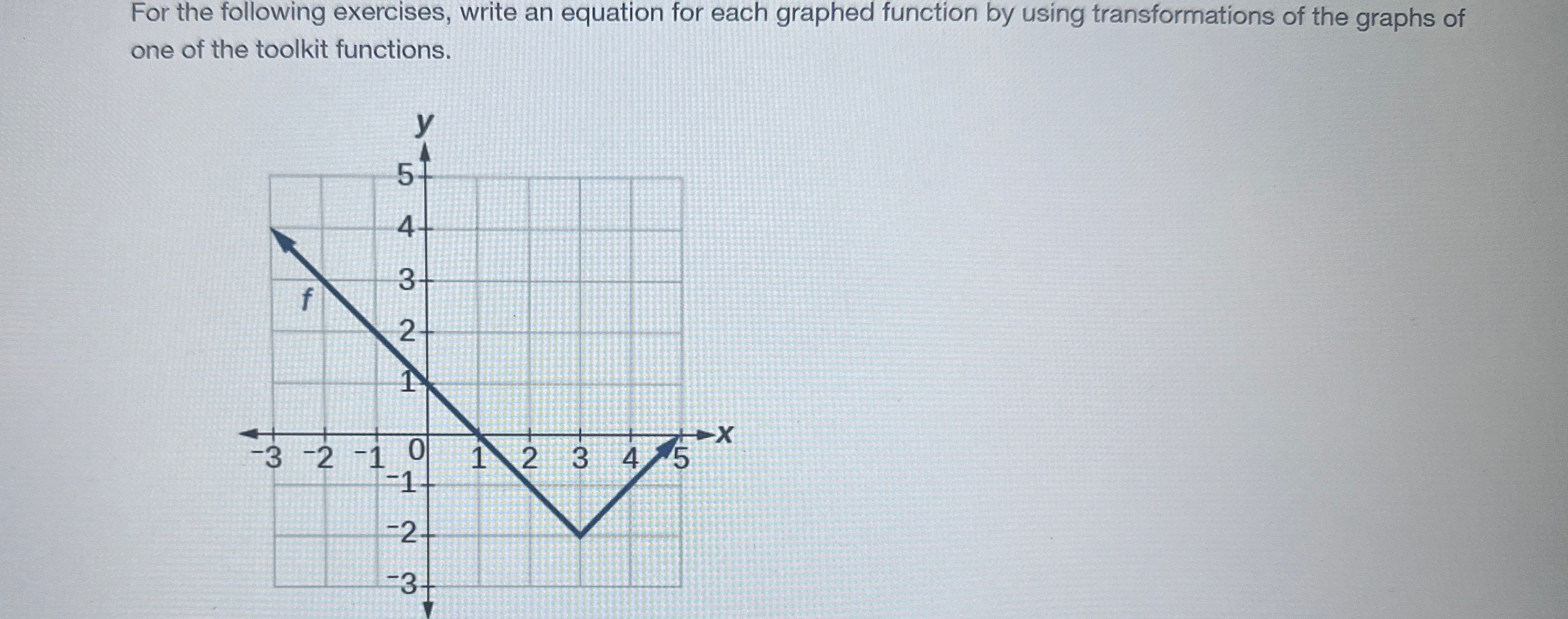 Solved For the following exercises, write an equation for | Chegg.com