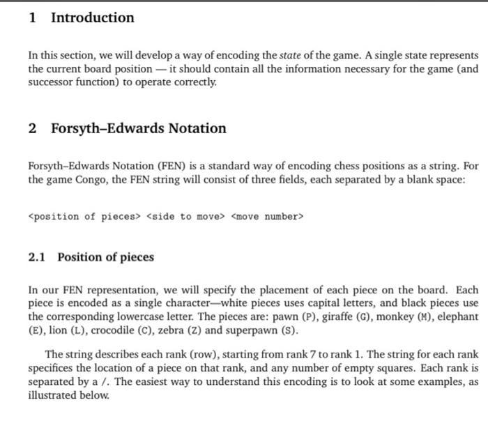 Forsyth-Edwards Notation F.A.Q.