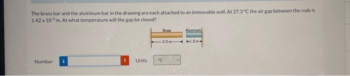 Solved The Brass Bar And The Aluminum Bar In The Drawing Are | Chegg.com