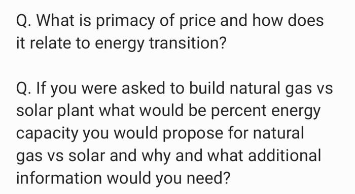 Solved Q. What is primacy of price and how does it relate to | Chegg.com