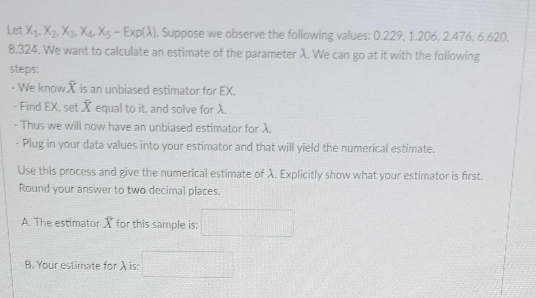 solved-let-x1-x2-x3-x4-x5-exp-suppose-we-observe-chegg