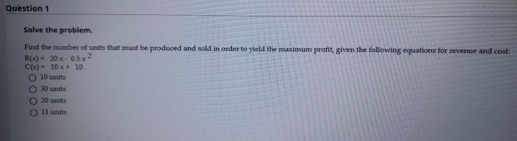 Solved Question 1 Solve the problem. Find the number of | Chegg.com