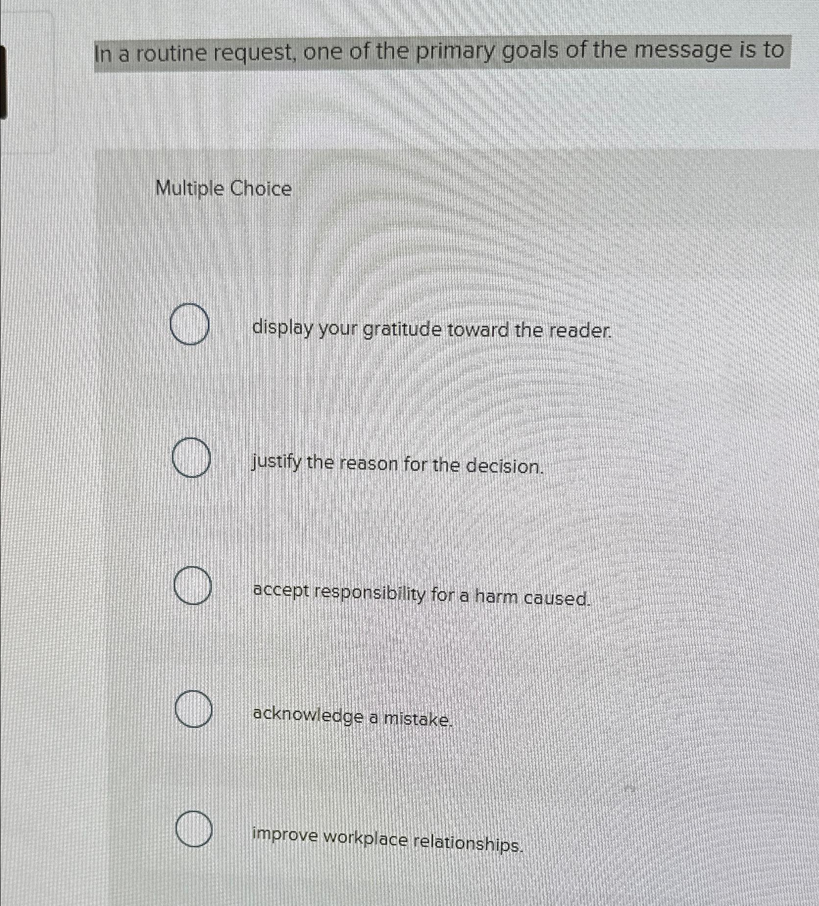 solved-in-a-routine-request-one-of-the-primary-goals-of-the-chegg