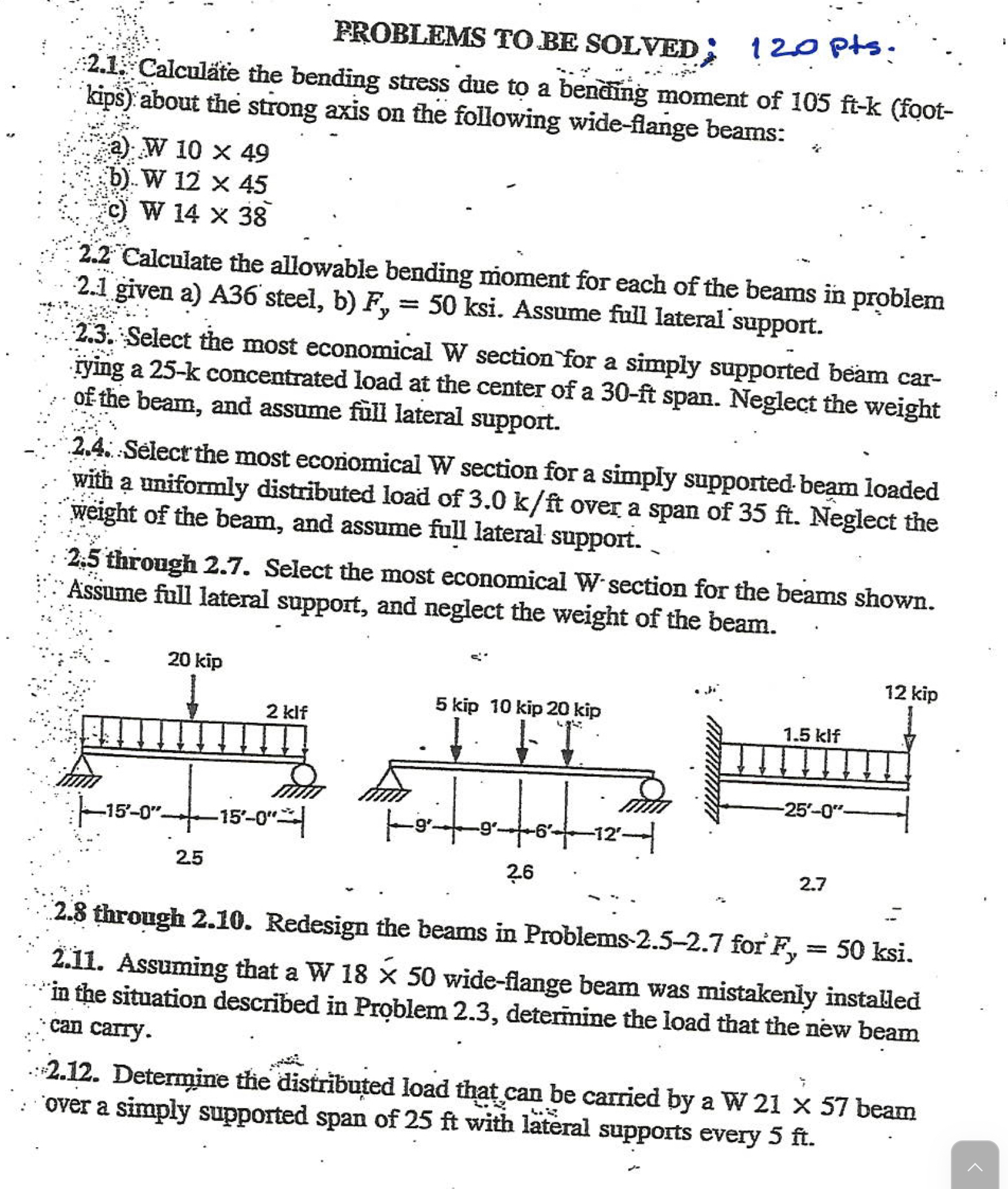 Solved SOLVE ONLY PROBLEMS 2.8 ﻿to 2.11 ﻿only please . | Chegg.com