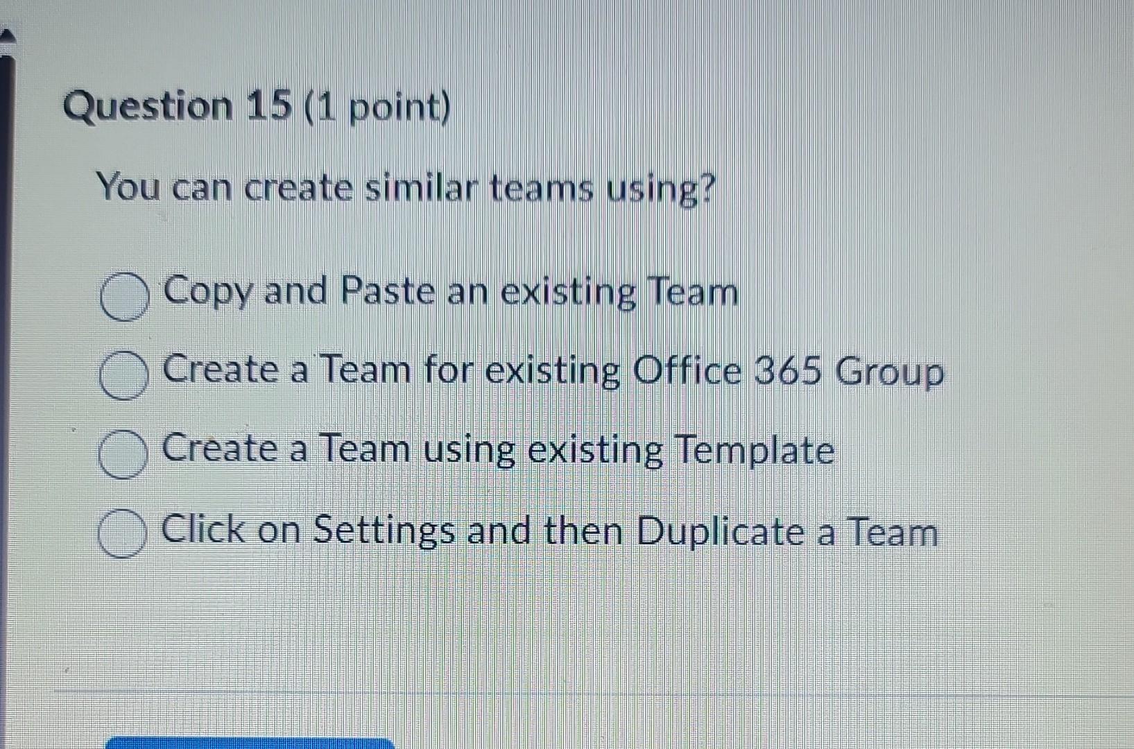 Solved You can create similar teams using? Copy and Paste an | Chegg.com