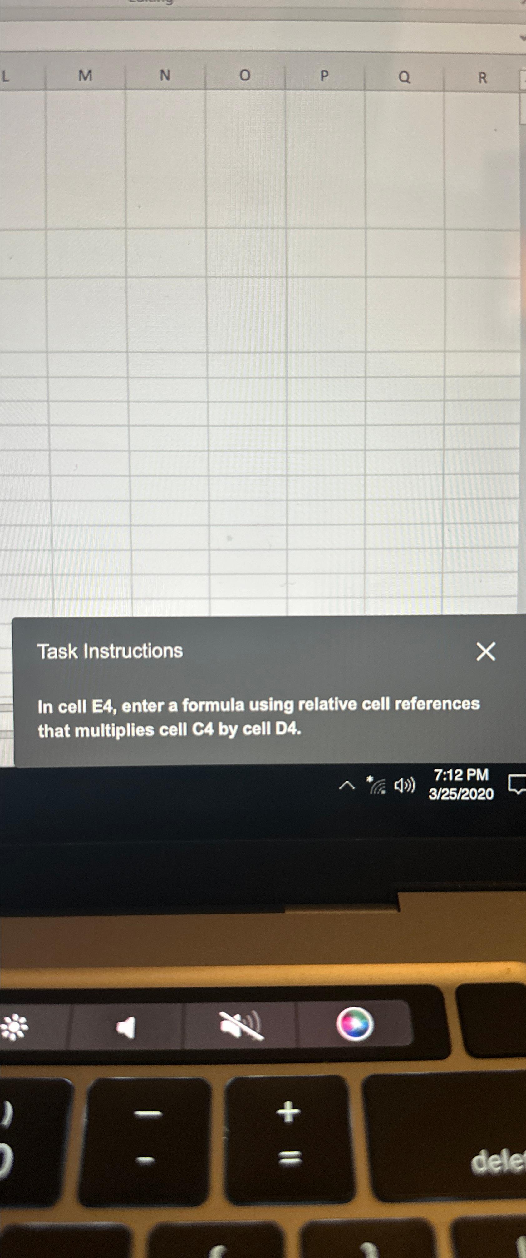 solved-task-instructionsin-cell-e4-enter-a-formula-using-chegg